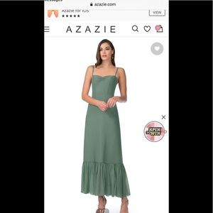 Azazie Justina Bridesmaid dress